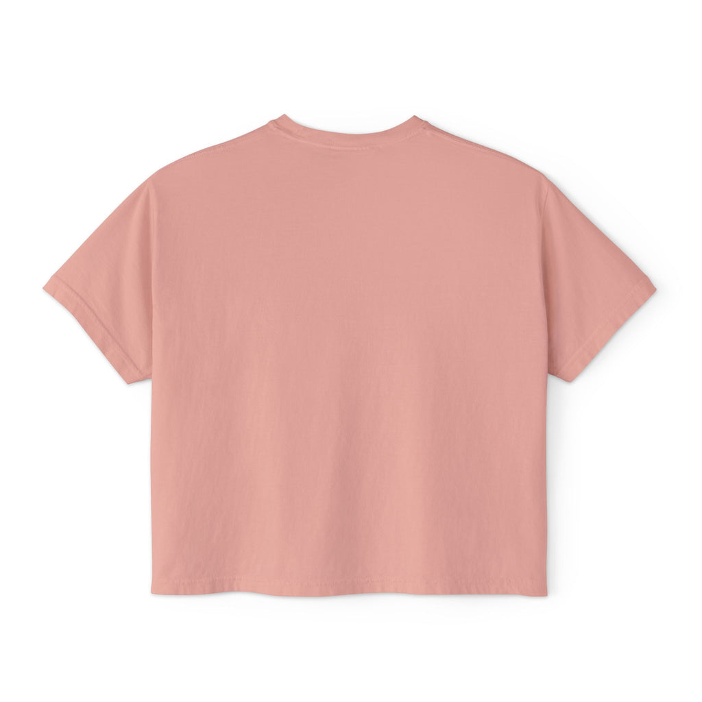 Casual Women's Boxy Tee with DTN Design